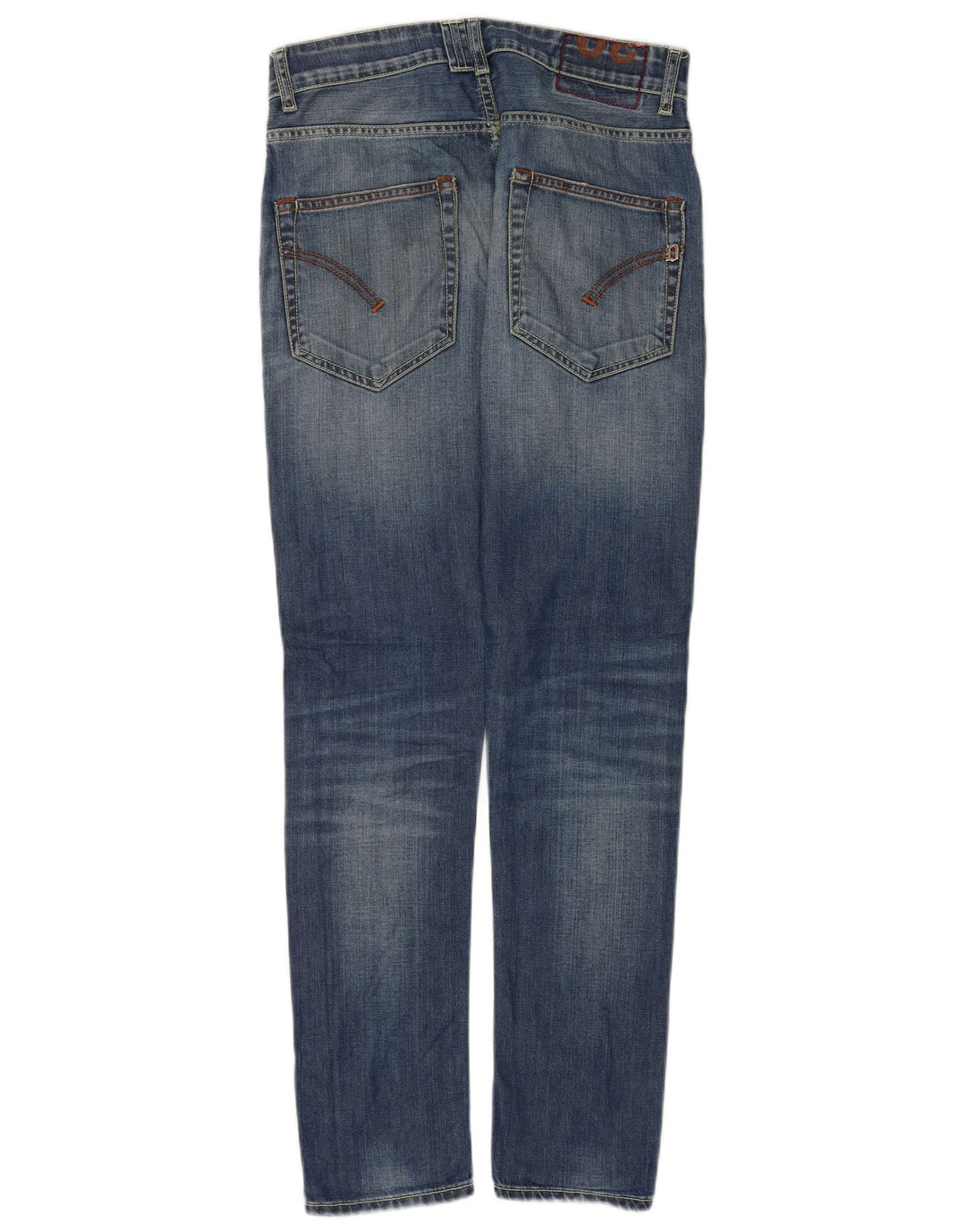 Dondup Damen Conway Tapered Jeans W30 L30 Blaue Baumwolle