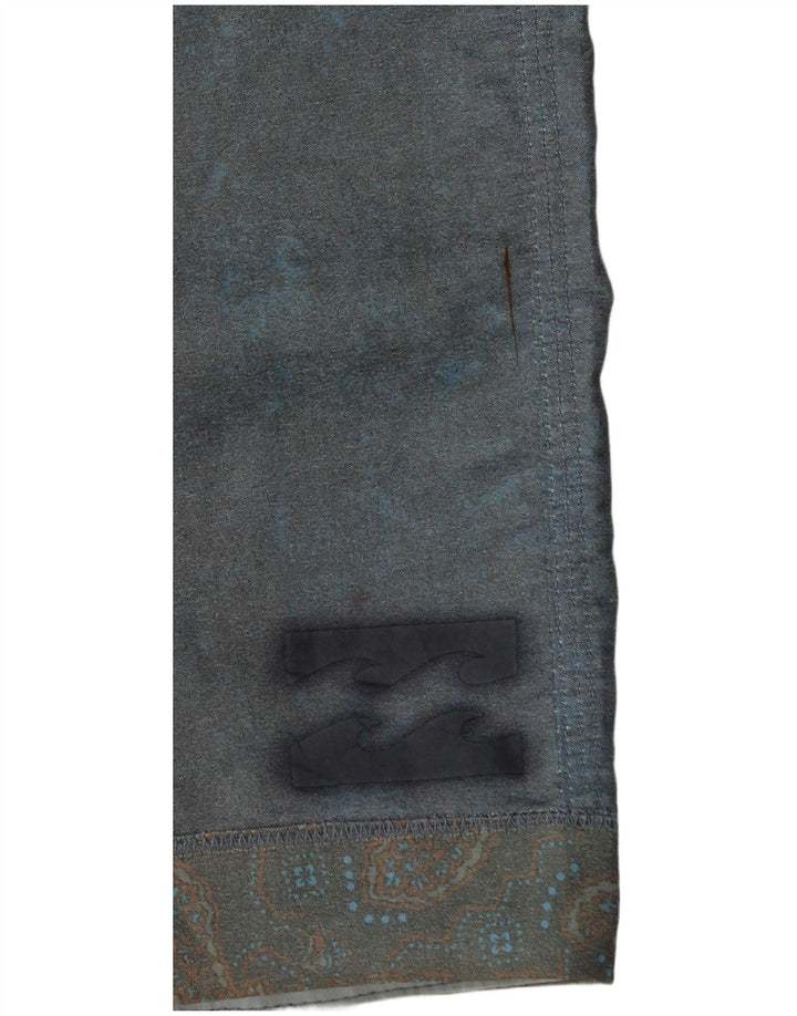 Billabong Herren-Badeshorts aus mittelblauer Baumwolle