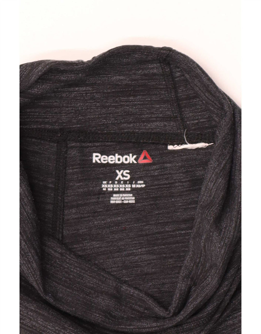 Reebok Damen Leggings UK 4/6 XS Grau meliert
