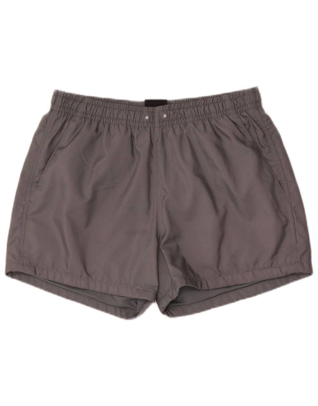 Nike Herren-Badeshorts aus mittelgrauem Polyester