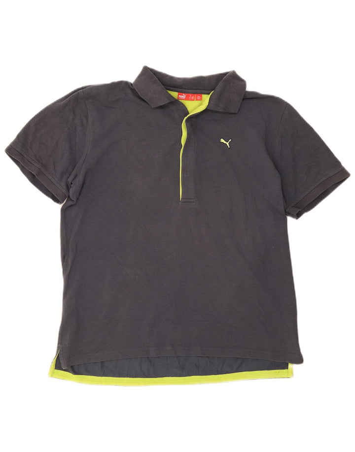 Puma Herren Poloshirt Large Grau