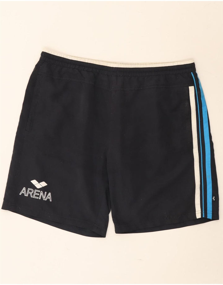 Arena Damen Sportshorts UK 20 2XL Marineblau Polyester
