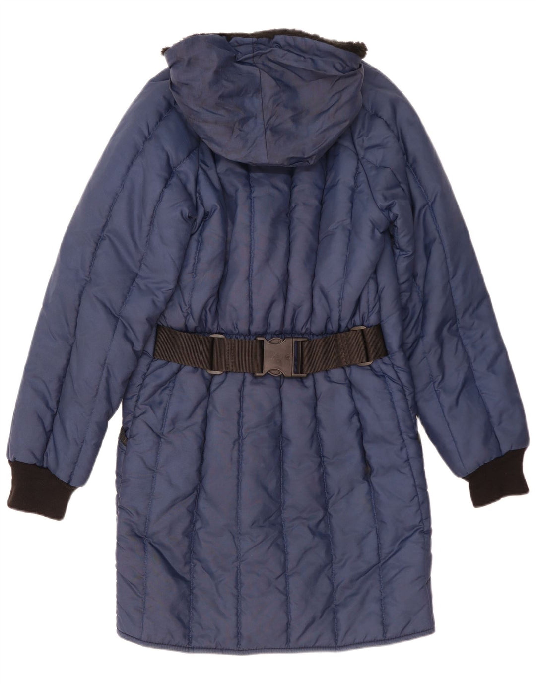 Refrigiwear Wattierter Jungenmantel mit Kapuze, 13–14 Jahre, Marineblau, Polyamid
