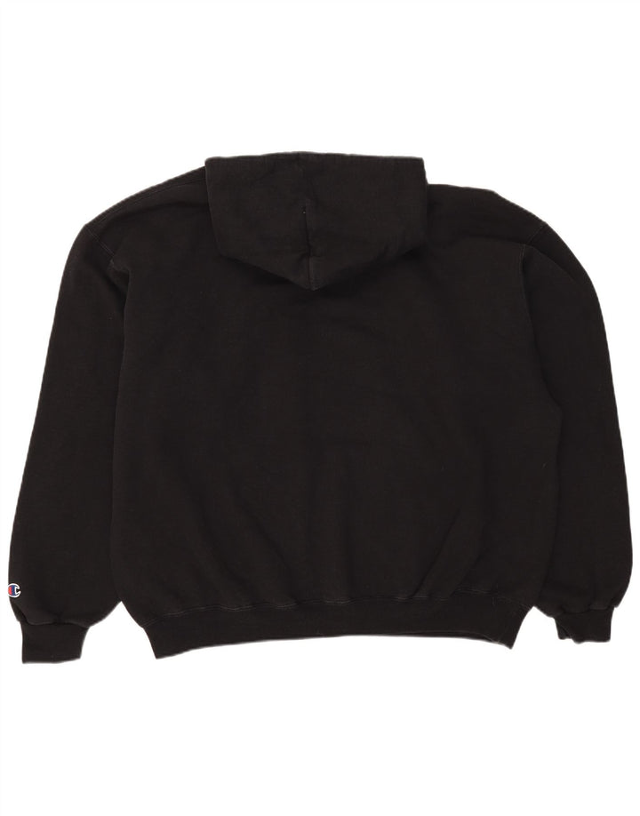 Champion Herren Kapuzenpullover XL aus schwarzer Baumwolle