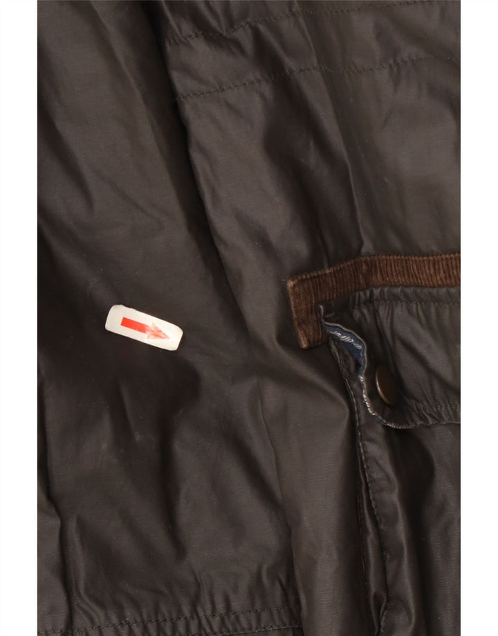 Marks & Spencer Jacke aus gewachster Baumwolle für Jungen, 13–14 Jahre, Khaki