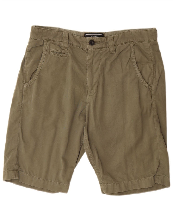 SALTROCK Herren Chinoshorts Medium W32 Khaki Baumwolle