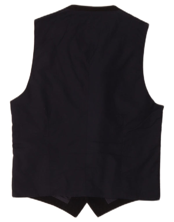 Hugo Boss Mens Waistcoat Small Navy Blue