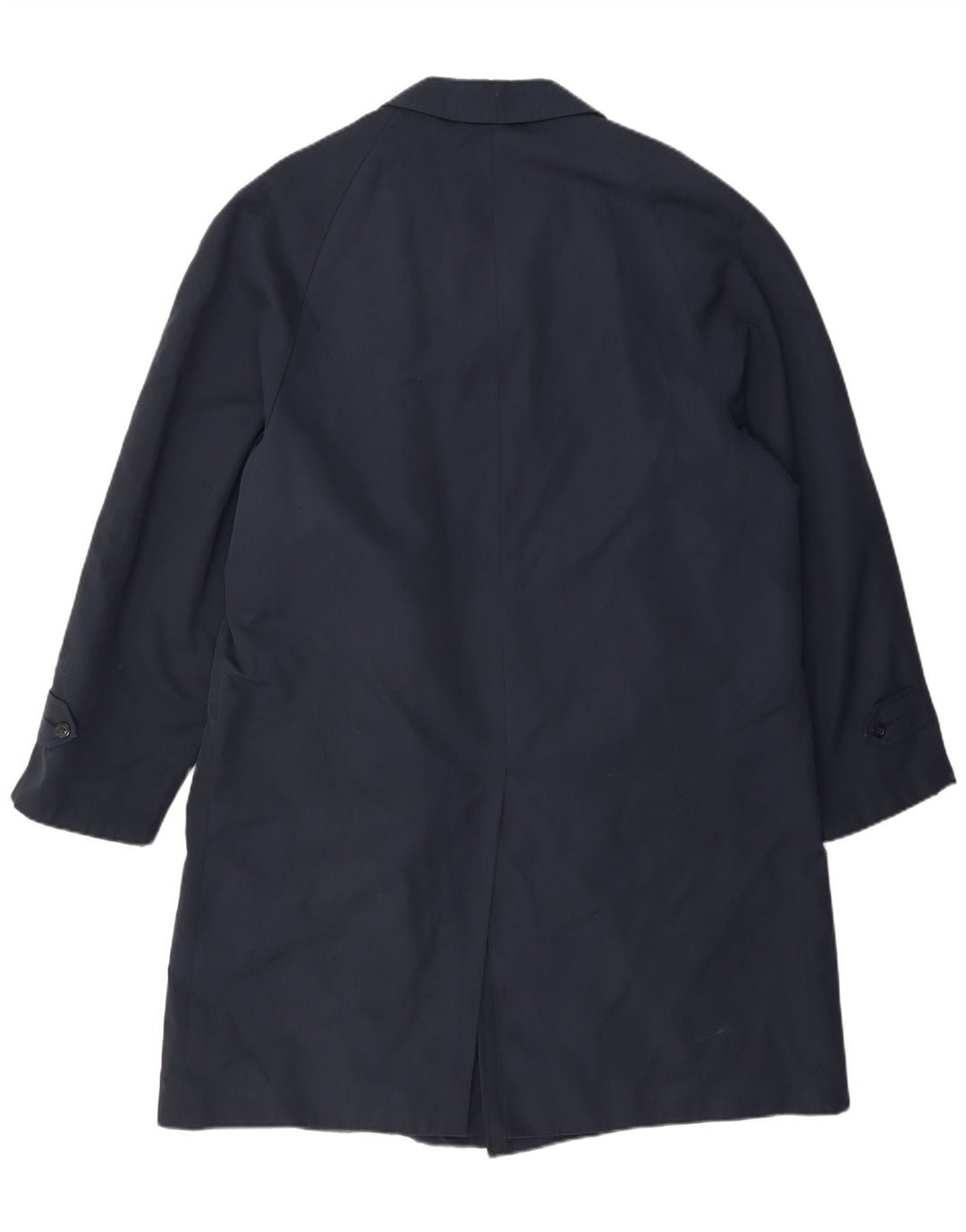 Dhobi Herrenmantel UK 38 Medium Marineblau Polyester