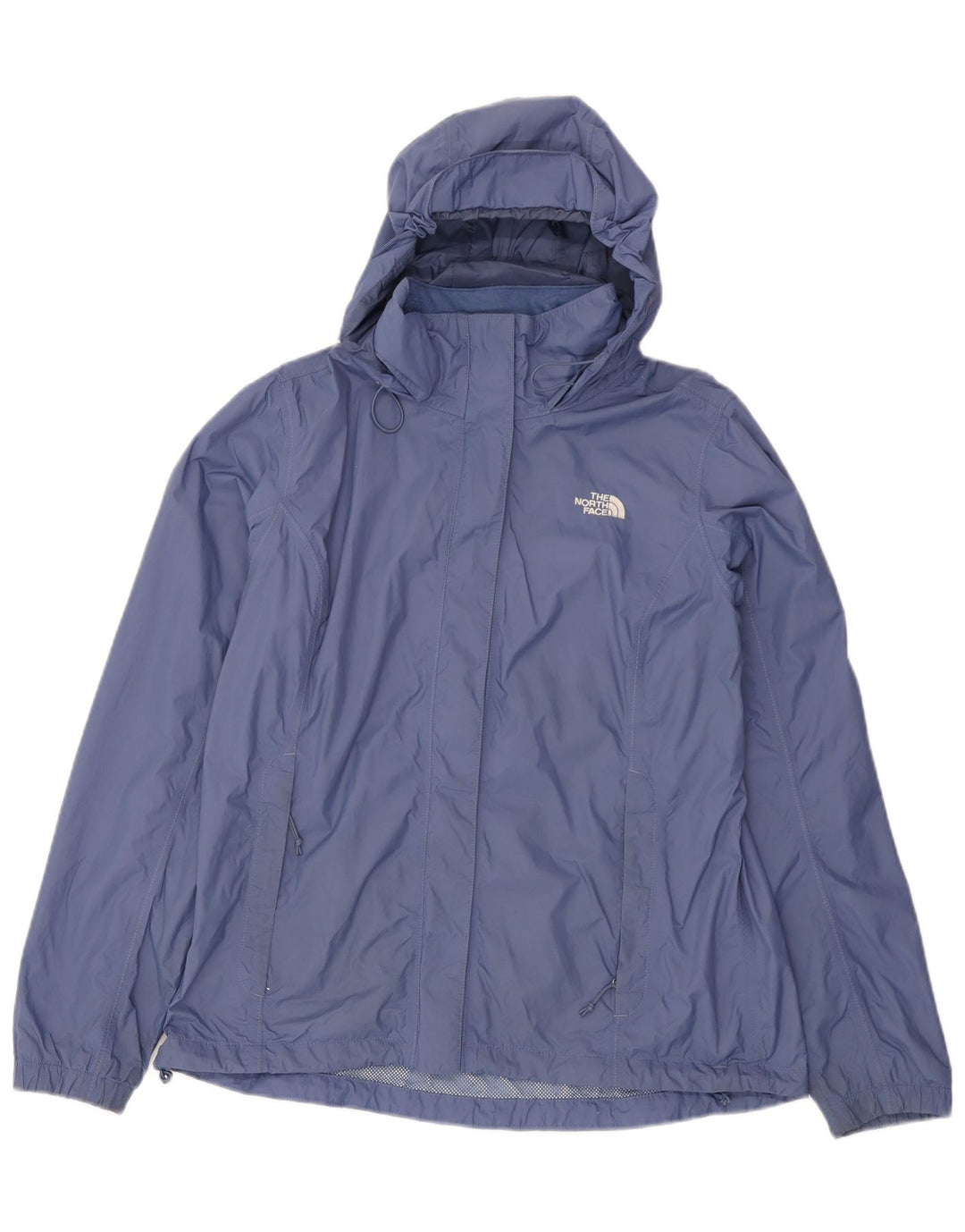 The North Face Damen-Regenjacke mit Kapuze, UK 16, großes blaues Nylon