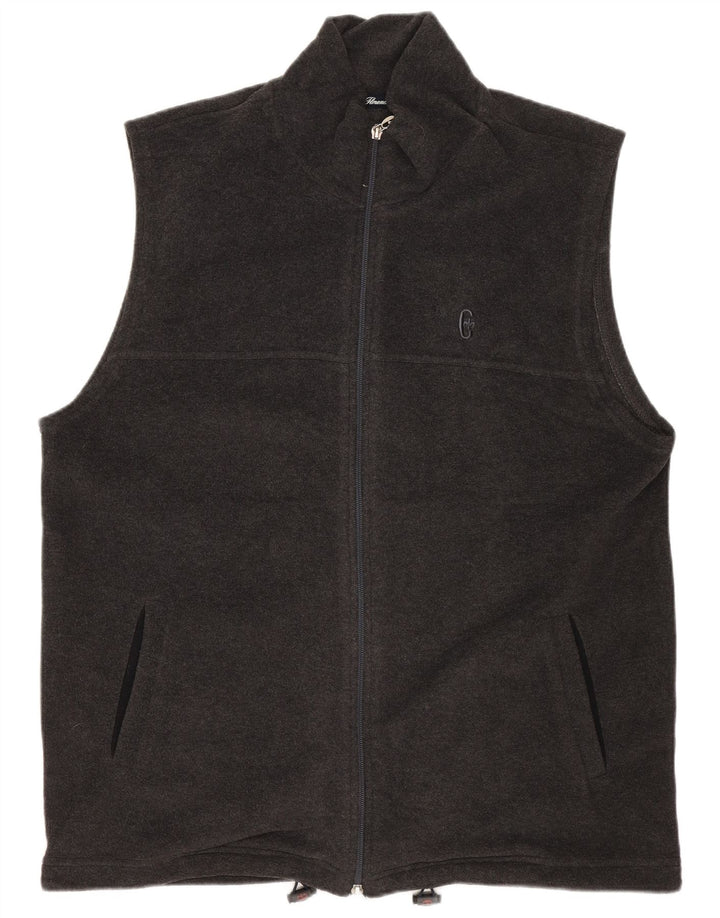 Eddie Bauer Damen Fleeceweste UK 20 2XL Schwarz Polyester