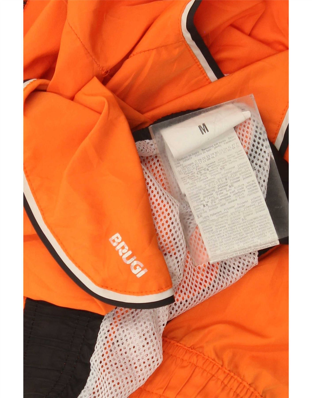 Brugi Herren Badeshorts Mittelorange Polyester