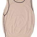 Zara Damen Weste Tank Top UK 12 Mittelweiße Viskose