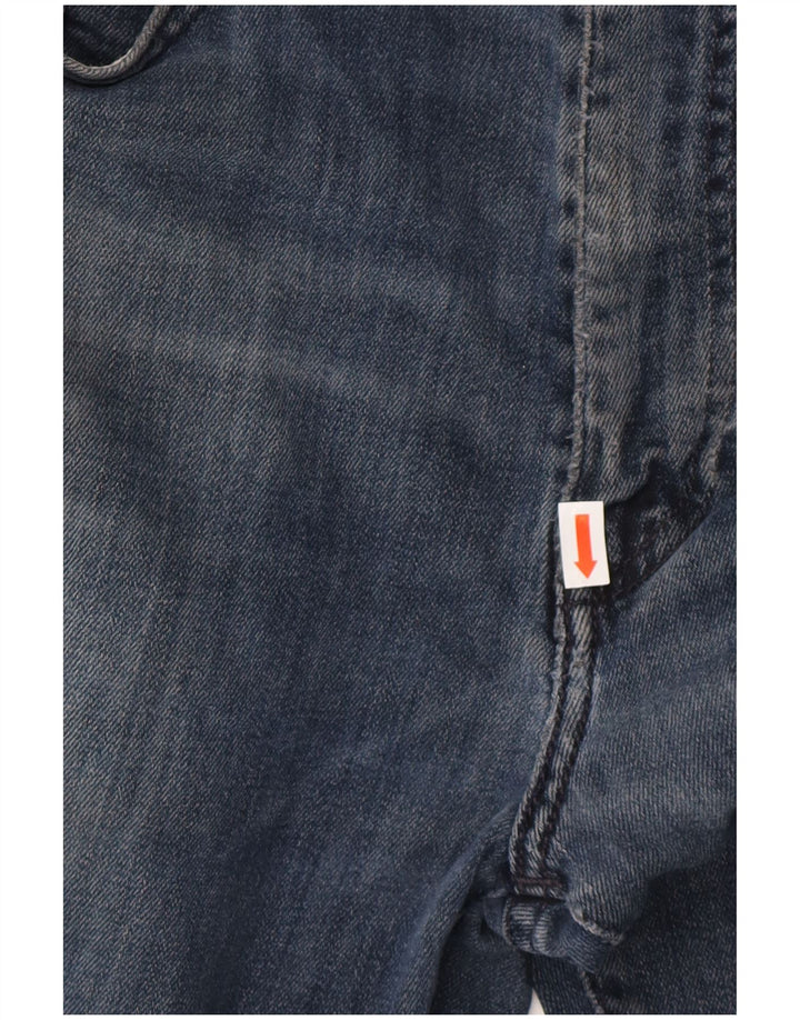 LEVI'S Herren Slim Jeans W36 L32 Blaue Baumwolle