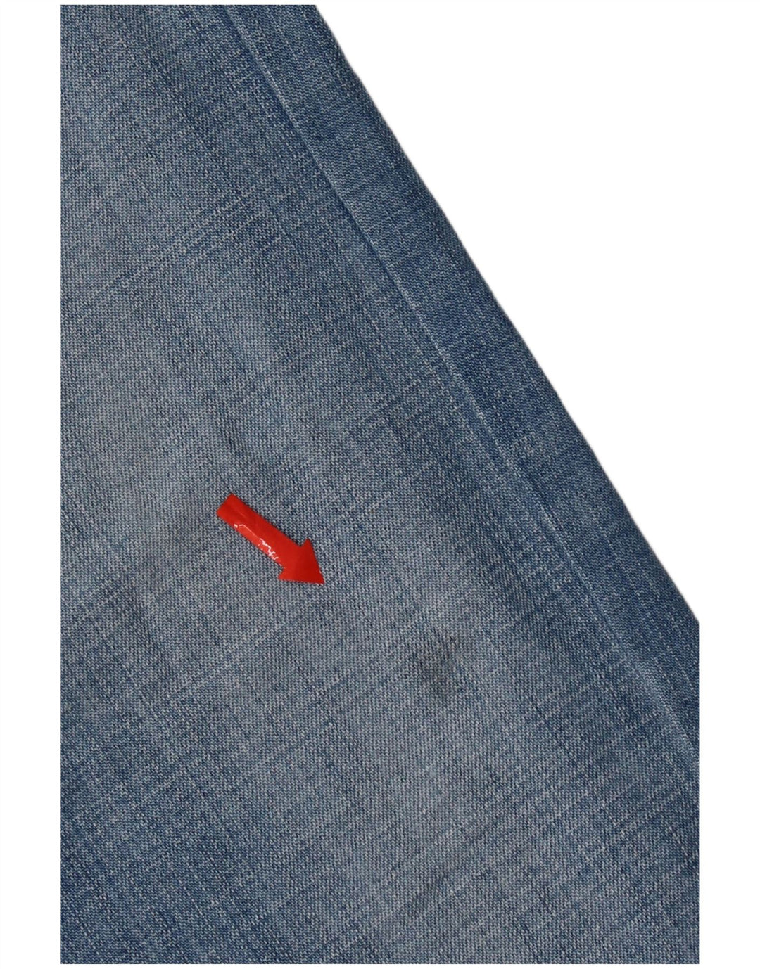 Diesel Herren Straight Jeans W31 L28 Blaue Baumwolle