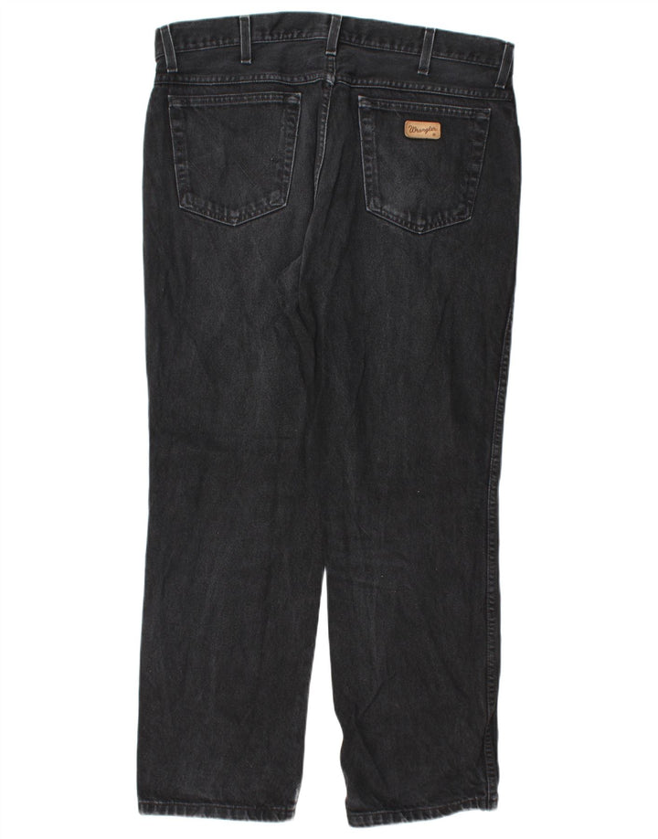 WRANGLER Herren Straight Jeans W36 L30 Grau