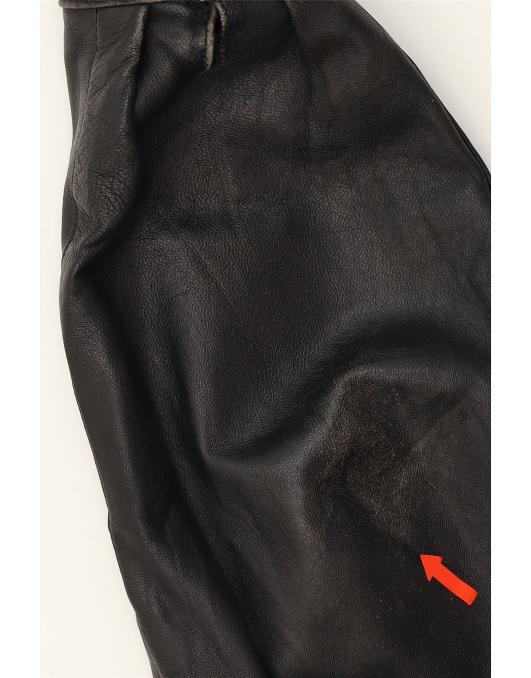 VINTAGE Womens Leather Jacket UK 18 XL Black Vintage Vintage and Second-Hand Vintage from Messina Hembry 