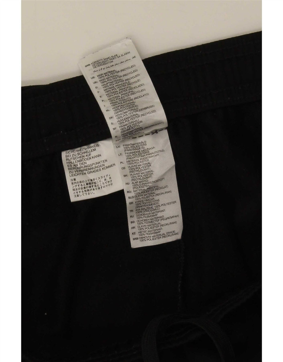 Adidas Herren-Trainingshose, Jogginghose, Größe L, Schwarz, Polyester