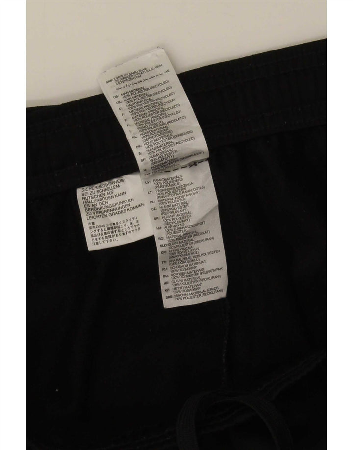 Adidas Herren-Trainingshose, Jogginghose, Größe L, Schwarz, Polyester