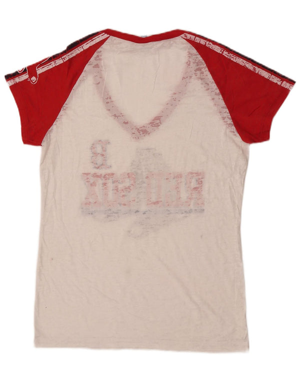 Genuine Merchandise Herren Boston Red Sox Grafik-T-Shirt, Oberteil, Größe L, Weiß