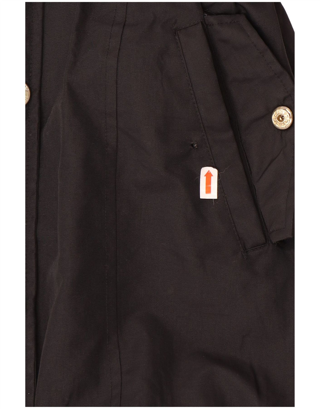 Lipsy Parka-Jacke mit Kapuze für Damen, UK 8, Größe S, Schwarz, Polyester
