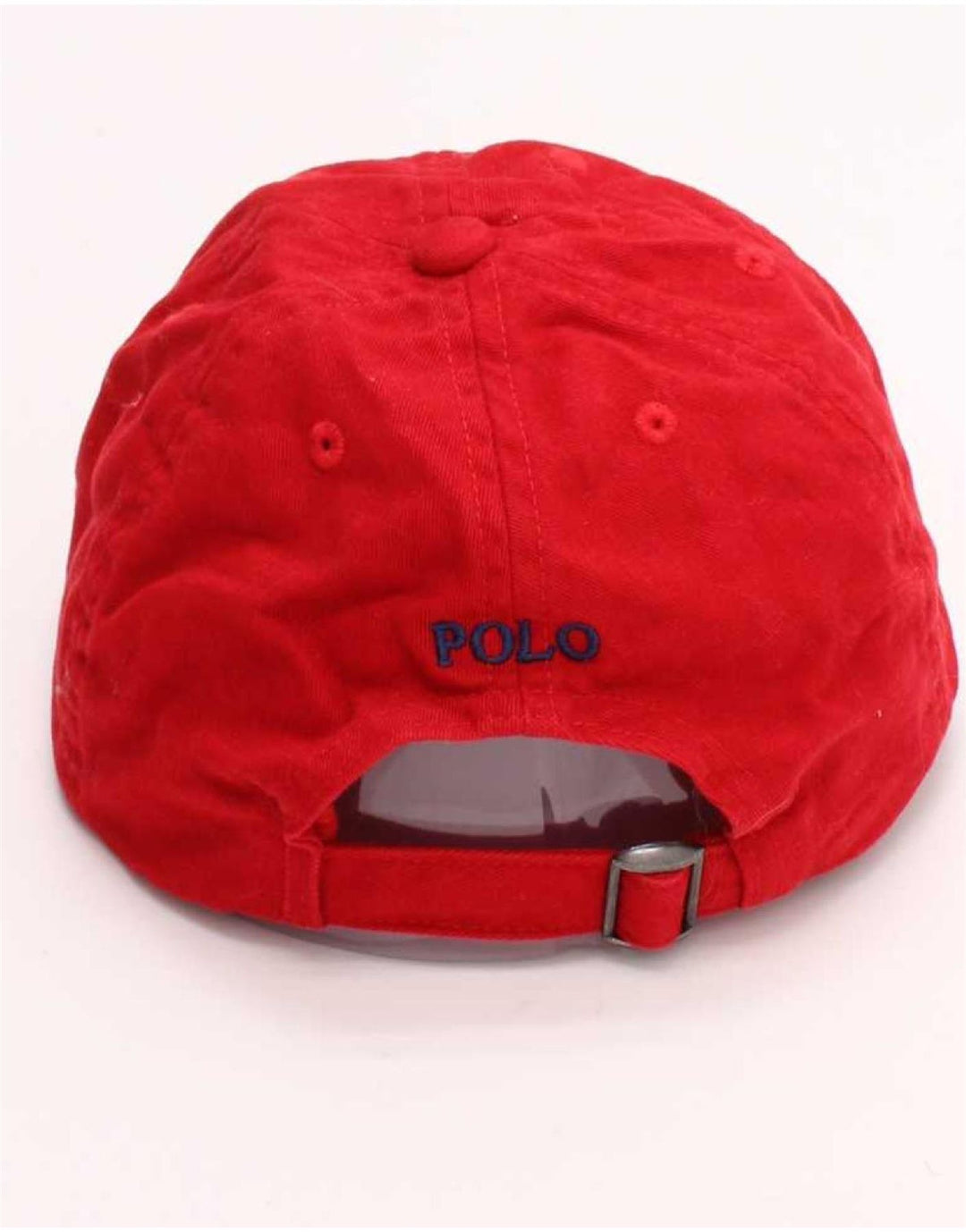 Polo Ralph Lauren Baseballkappe für Jungen, Einheitsgröße, 4–7 Jahre, rote Baumwolle
