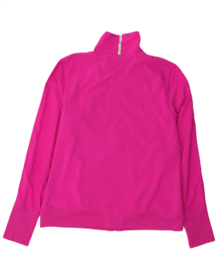 Fila Damen-Trainingsanzug-Oberteiljacke UK 16 Large Pink Polyester