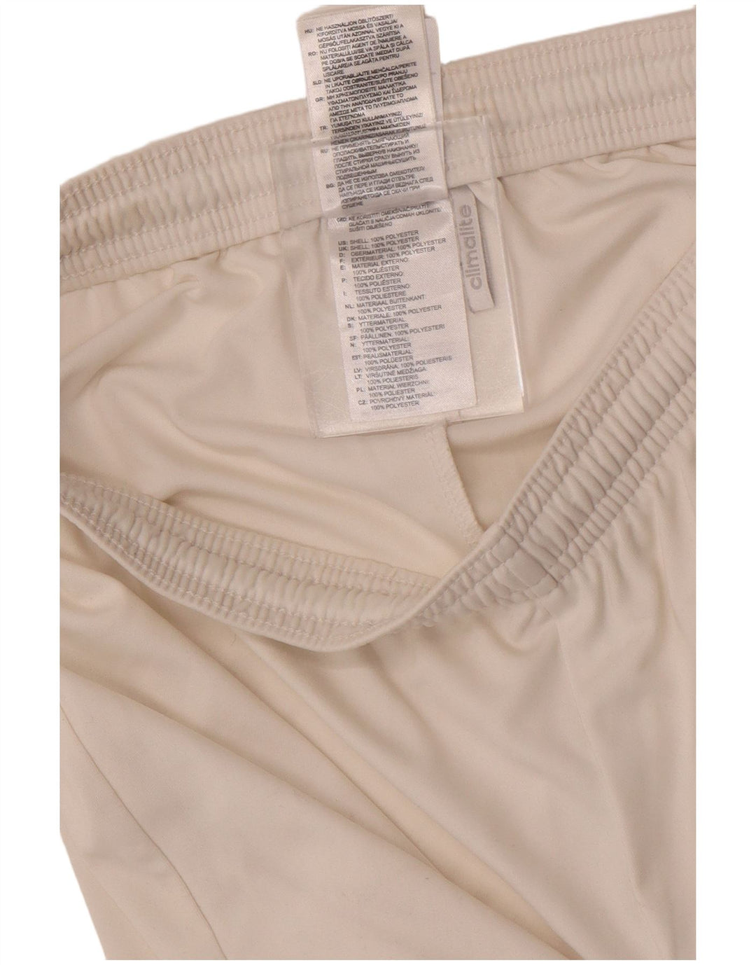 Adidas Herren Climalite Sport Shorts Small Weiß Polyester
