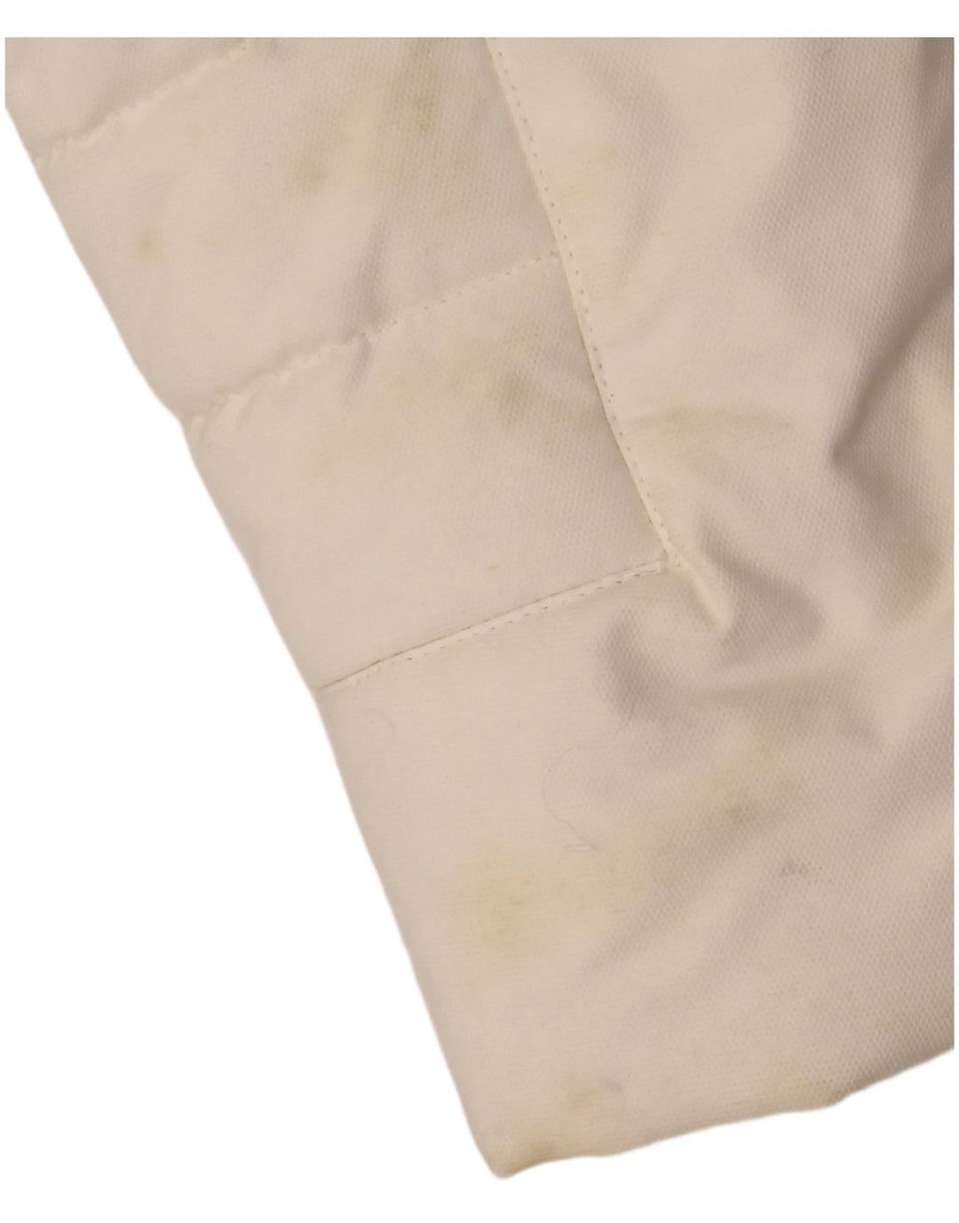 Helly Hansen Wattierte Damenjacke mit Kapuze, UK 12, mittelweißes Nylon