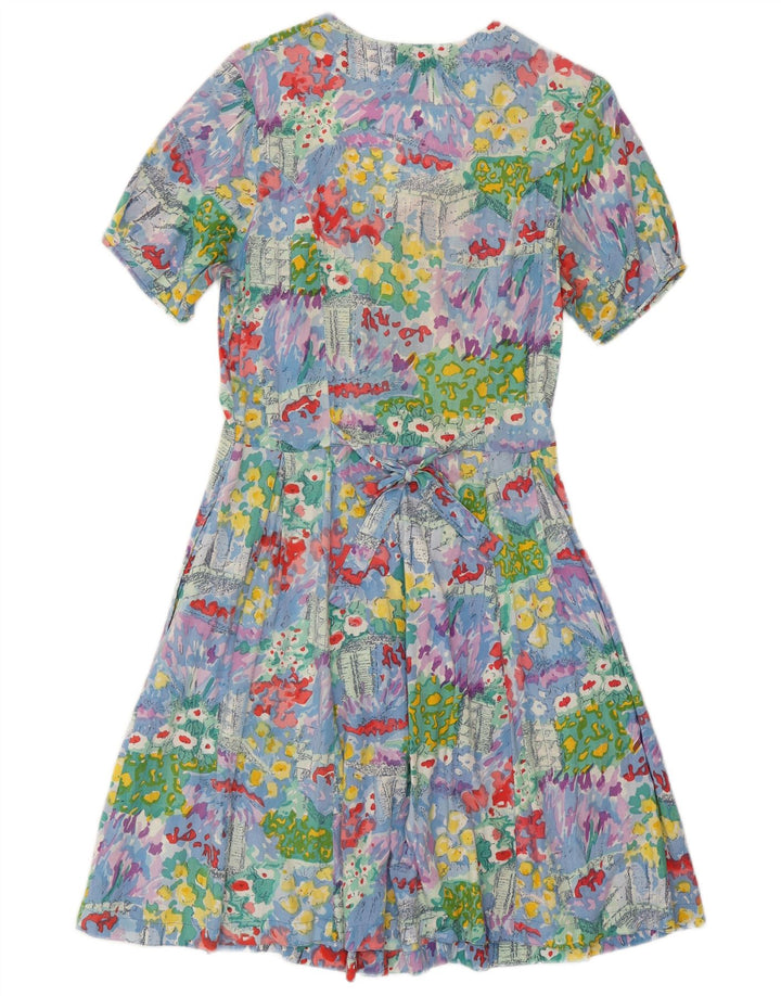 CAPRICCI BY MARCEL Damen Hemdkleid UK 10 Small Mehrfarbig