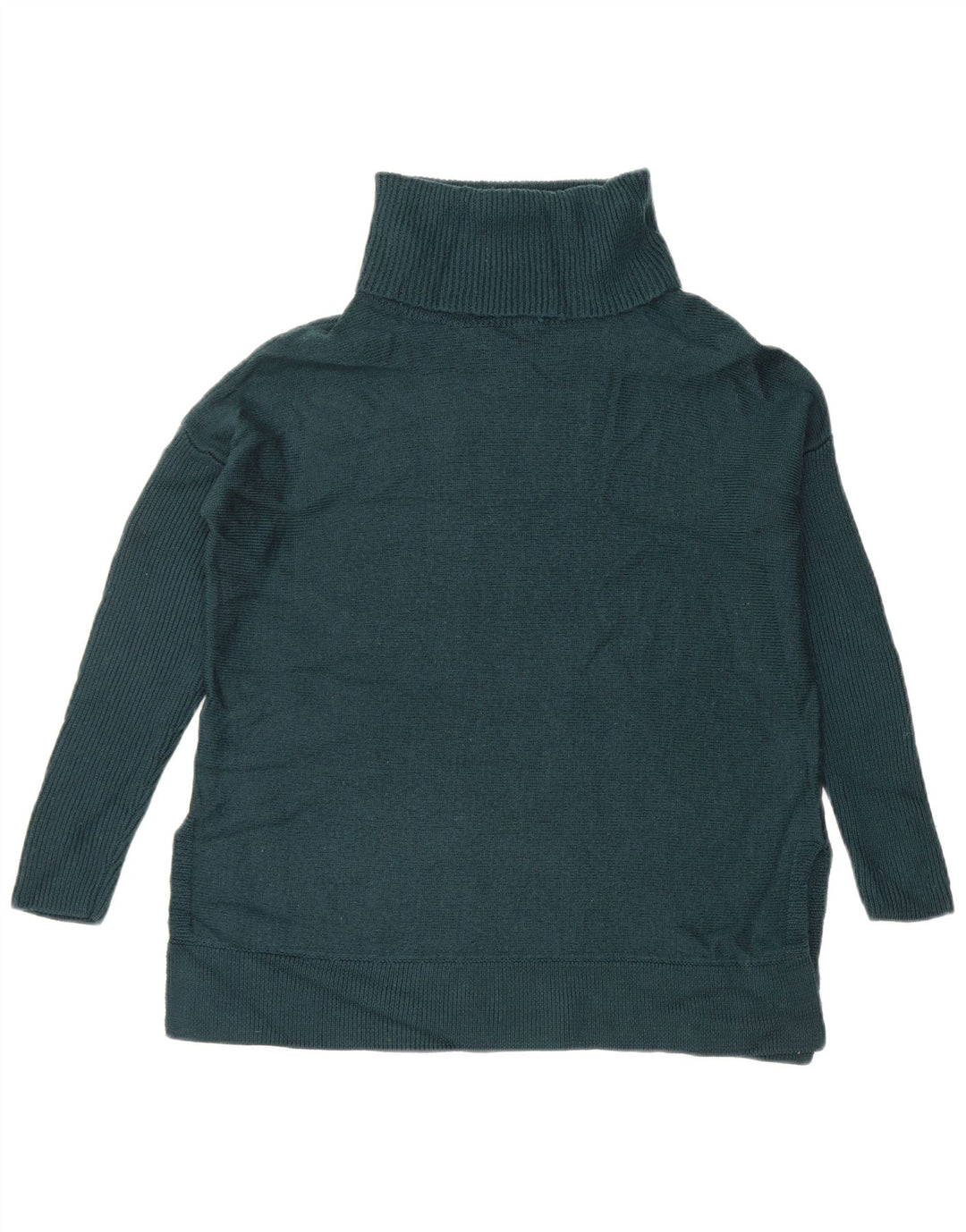 Boden Damen-Pullover mit Rollkragen, übergroß, UK 6, XS, Marineblau, Wolle