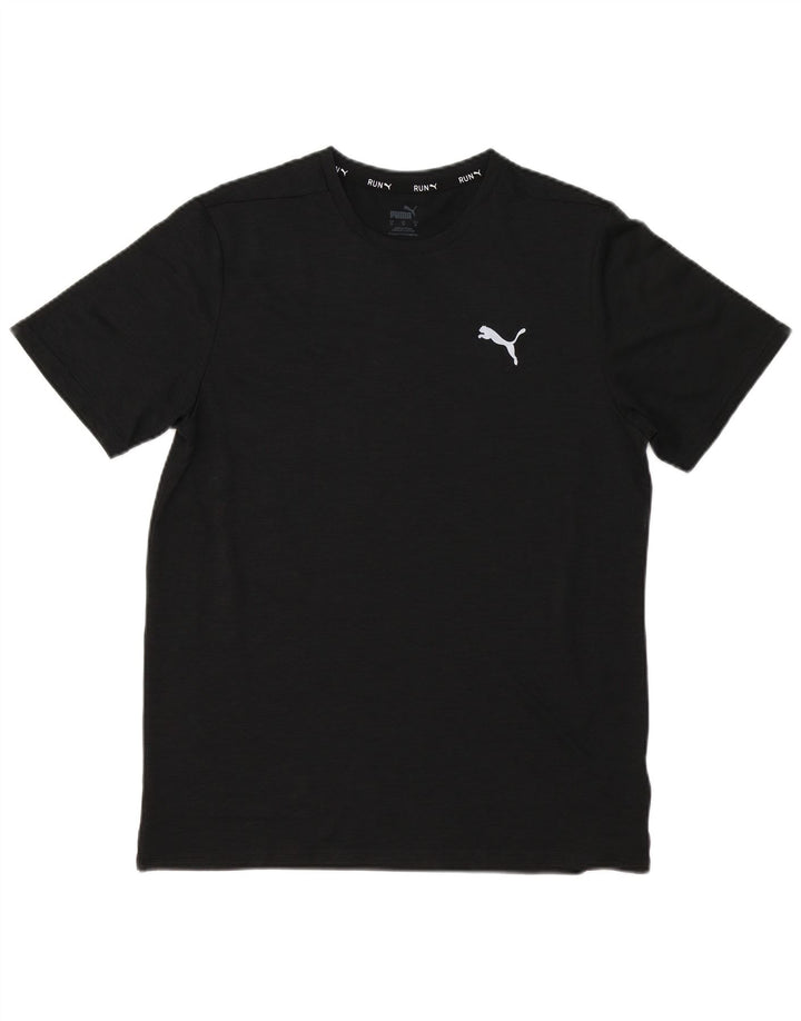 Puma Herren T-Shirt Top Medium Schwarz Polyester