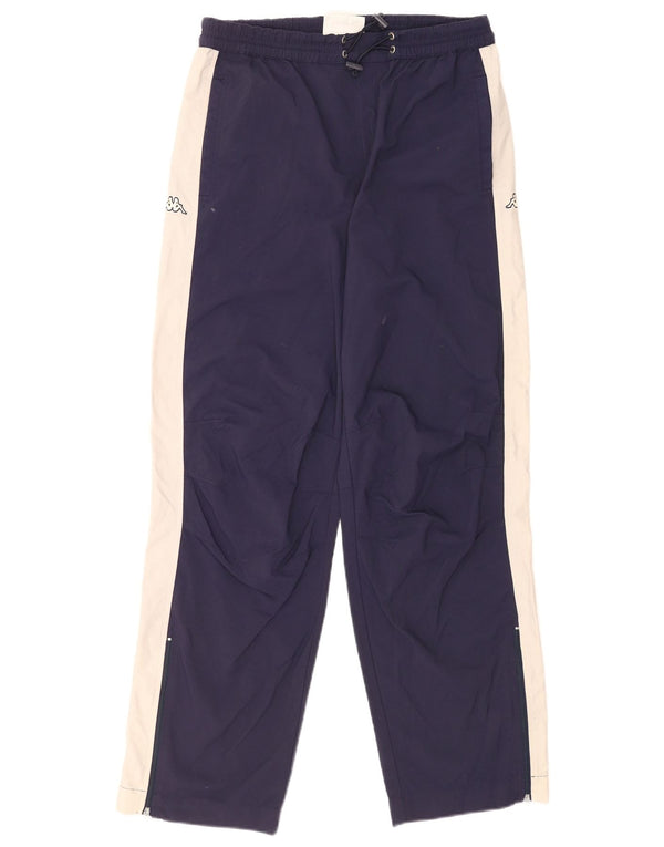Kappa Herren-Trainingshose mit Grafik, Mittelblau, Farbblock