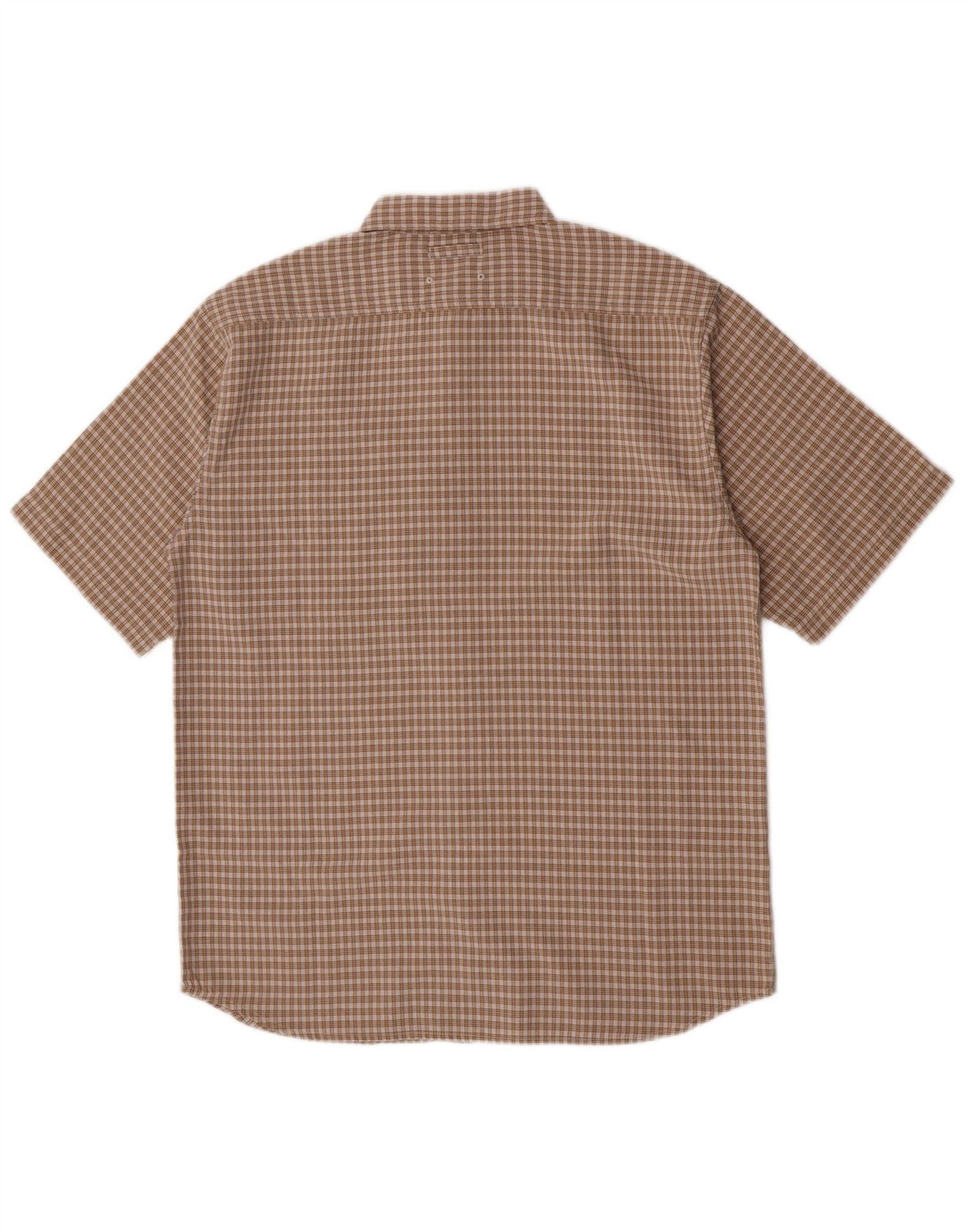 The North Face Herren Kurzarmhemd Small Beige Check Modal