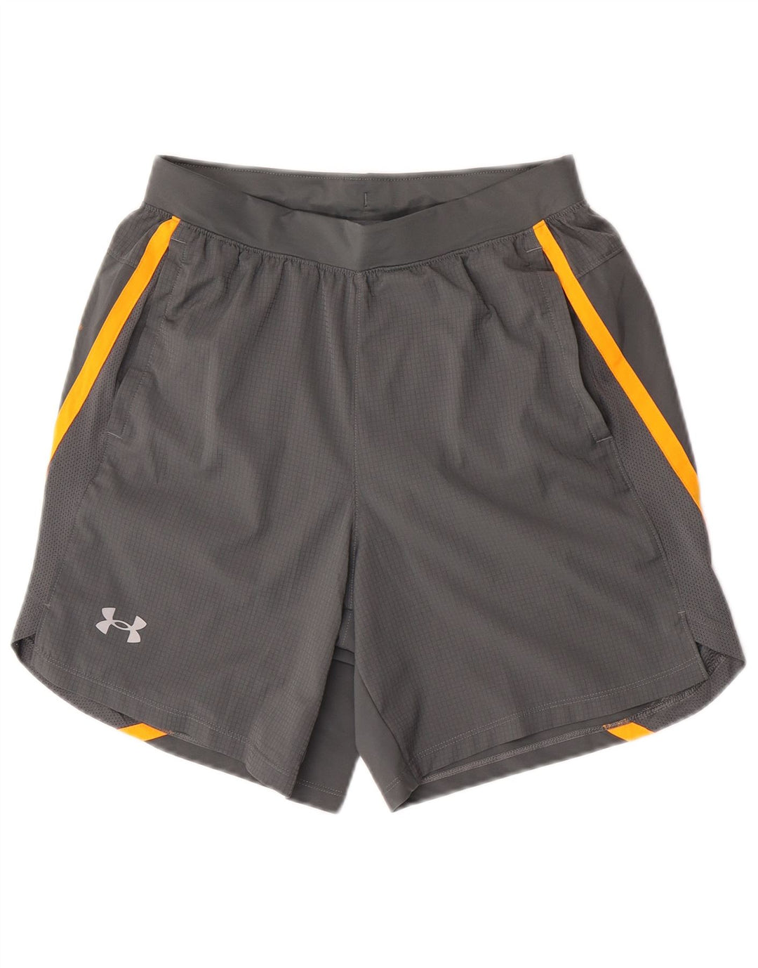 Under Armour Herren Graphic Sport Shorts Mittelgraues Colourblock-Polyester