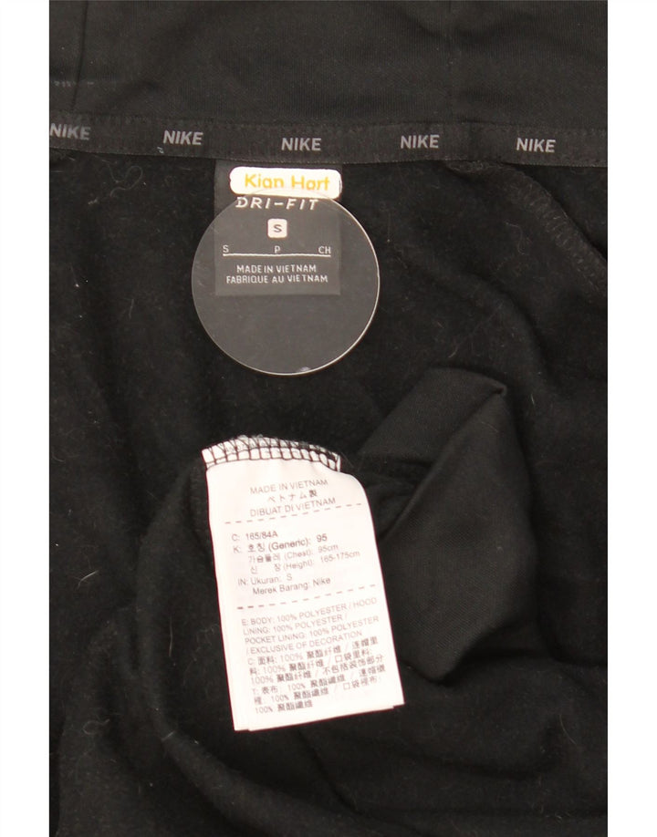 Nike Herren Dri Fit Zip Hoodie Pullover Small Schwarz Polyester