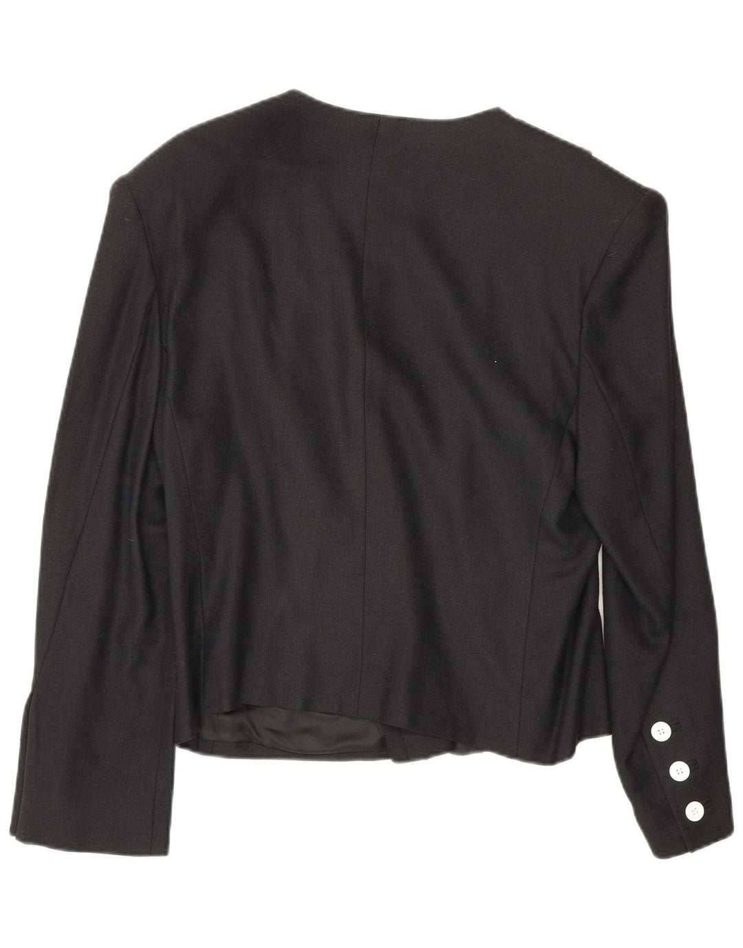 Louis Feraud Zweireihiger Damen-Blazer, Gr. 16, Größe L, Schwarz, Viskose
