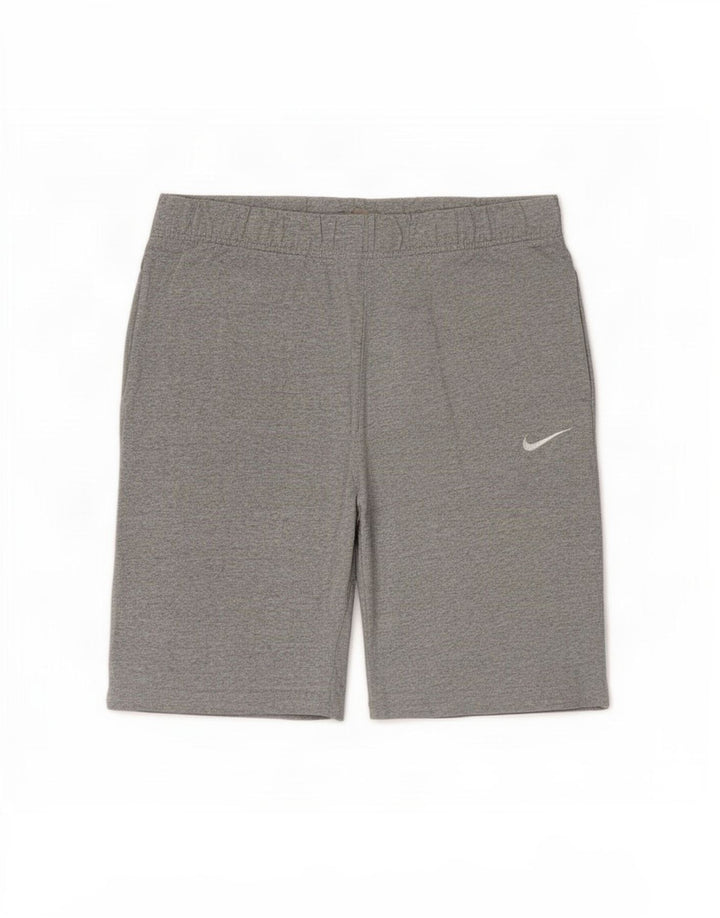 Nike Herren-Sportshorts, Größe S, graue Baumwolle