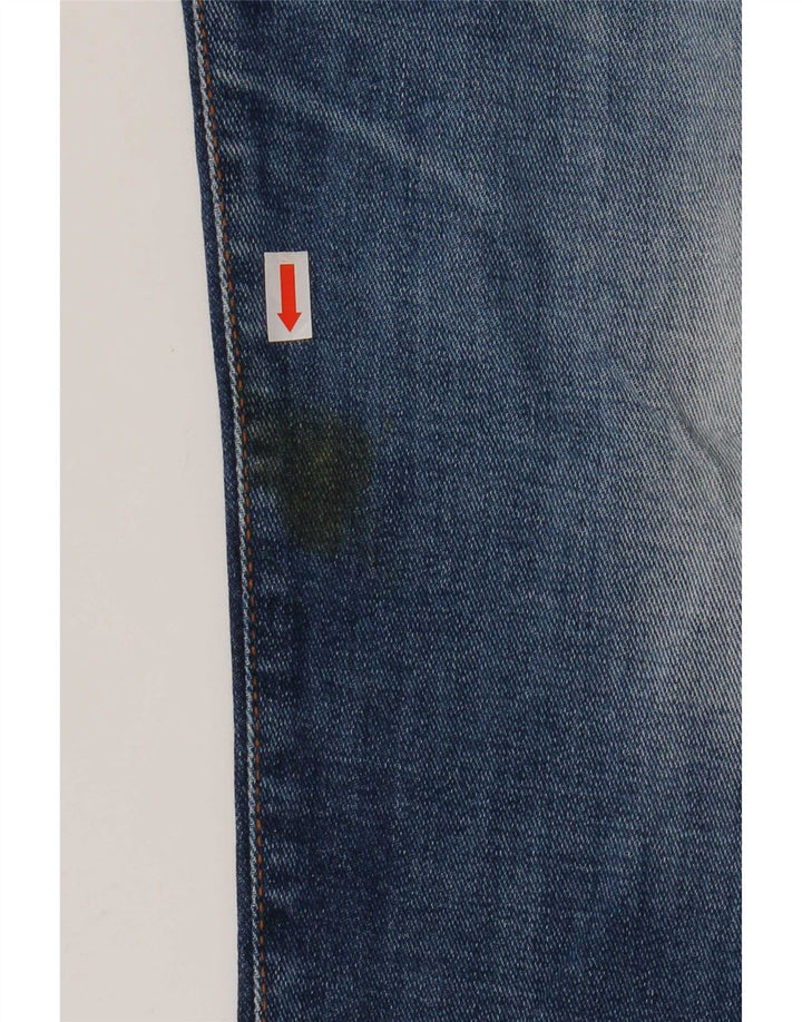 Roy Rogers Herren Slim Jeans W36 L30 Blaue Baumwolle