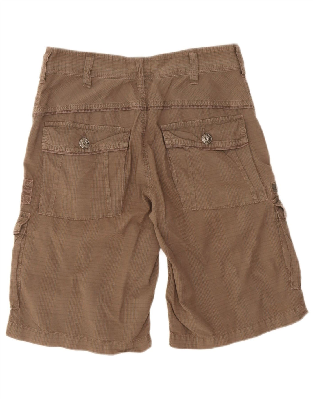 Guess Herren-Cargoshorts W29, kleine braune Baumwolle
