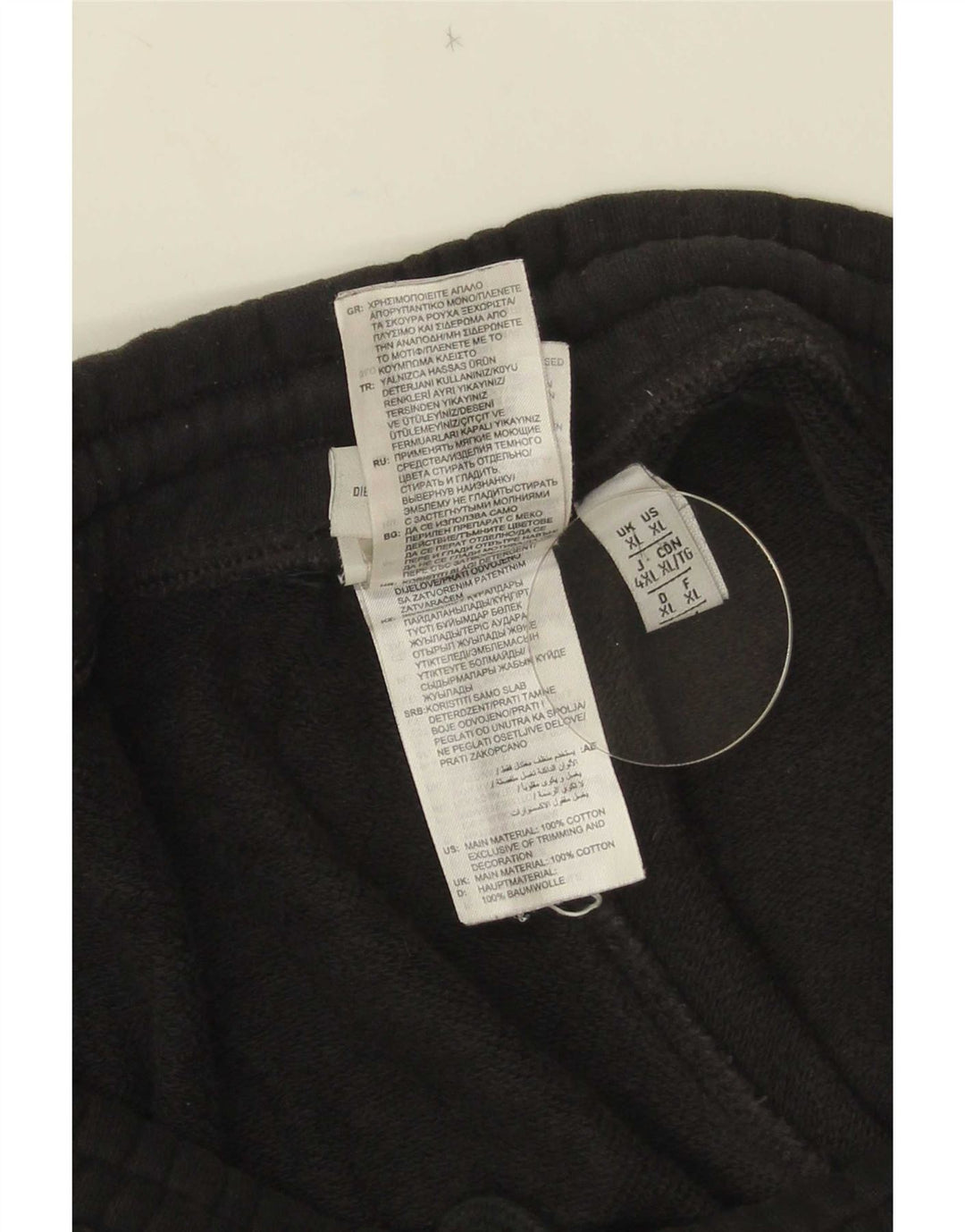 Adidas Herren Sport Shorts XL Schwarz Baumwolle