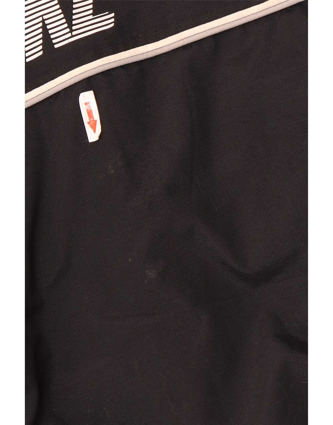 Nike Herren Graphic Hooded Windbreaker Jacke UK 42/44 Large Schwarz Polyester