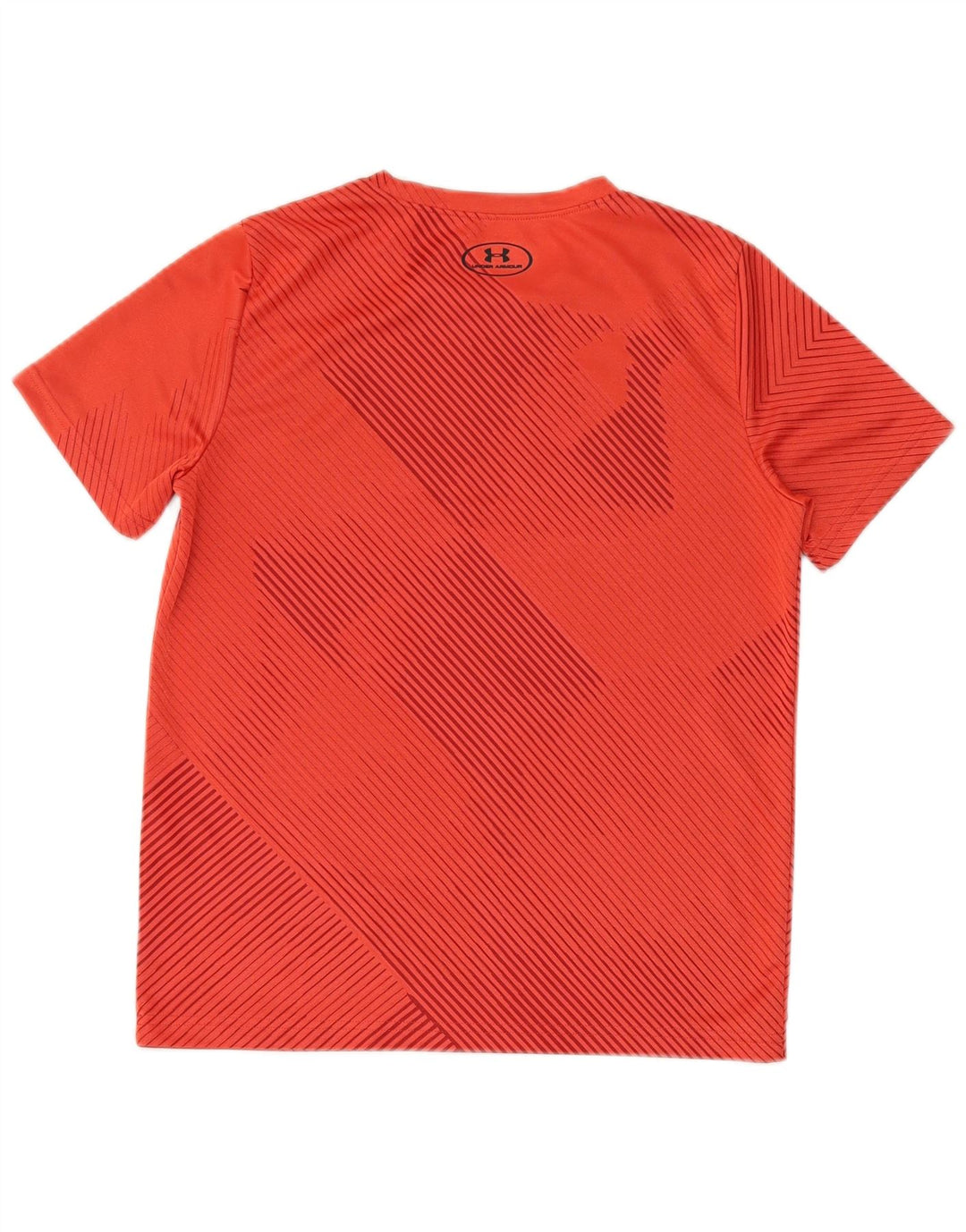 UNDER ARMOUR Jungen Heat Gear Graphic T-Shirt Top 13–14 Jahre rot gestreift