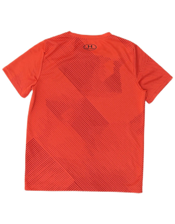 UNDER ARMOUR Jungen Heat Gear Graphic T-Shirt Top 13–14 Jahre rot gestreift