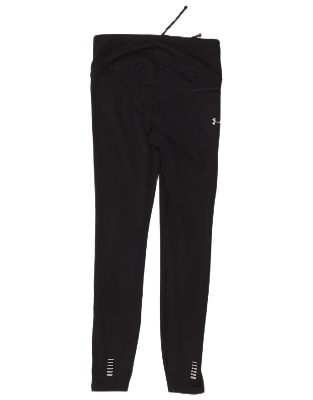 UNDER ARMOUR Damen Leggings UK 10 Small Schwarz Geometrisch Polyamid