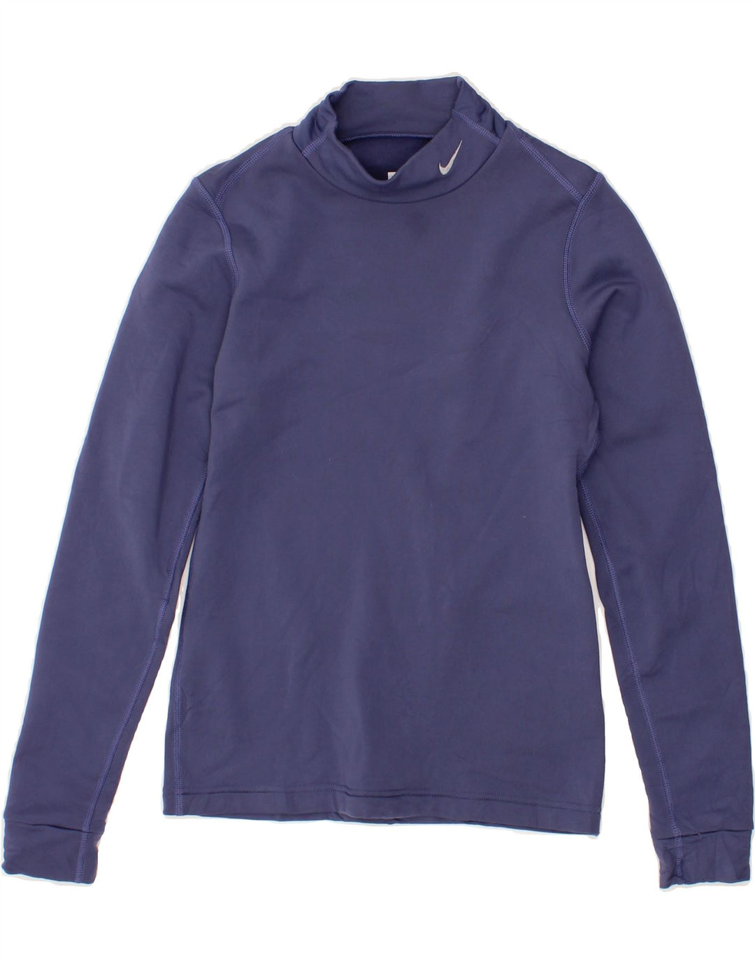 NIKE Womens Top Long Sleeve US 4/6 Small Purple Polyester Vintage Nike and Second-Hand Nike from Messina Hembry 