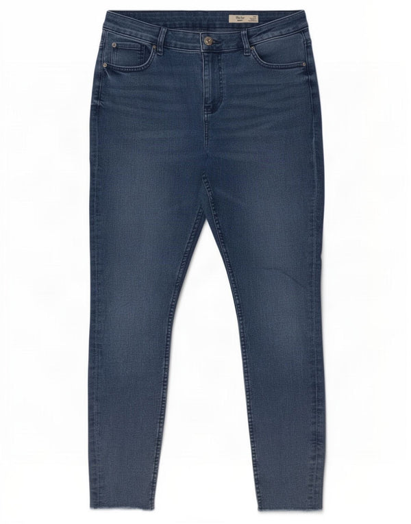 Marks & Spencer Damen The Ivy Skinny Jeans UK 14 Large W32 L27 Blaue Baumwolle