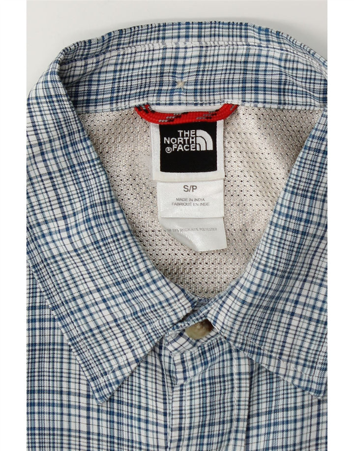 The North Face Herren Kurzarmhemd Small Blue Check Modal