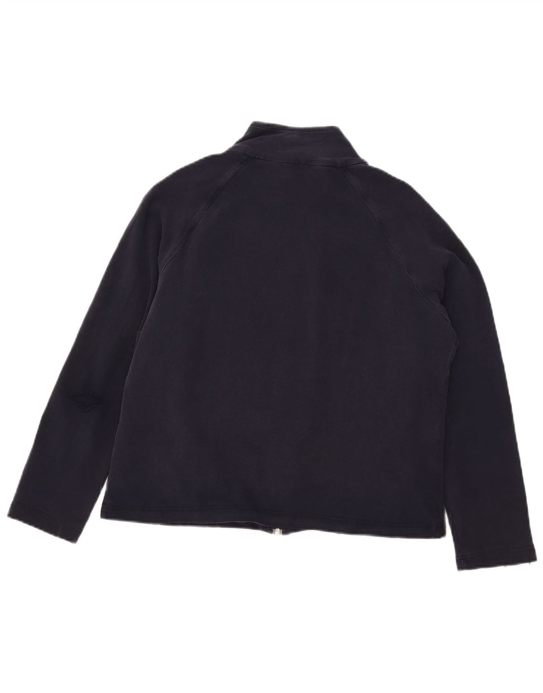 Marks & Spencer Damen-Trainingsanzug, Top-Jacke, UK 14, Größe L, Marineblau, Baumwolle