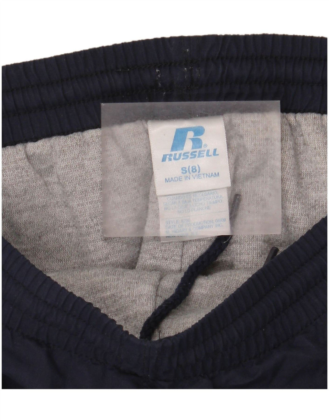 Russell Athletic Jungen-Windbreaker-Hose, 7–8 Jahre, Größe S, Marineblau