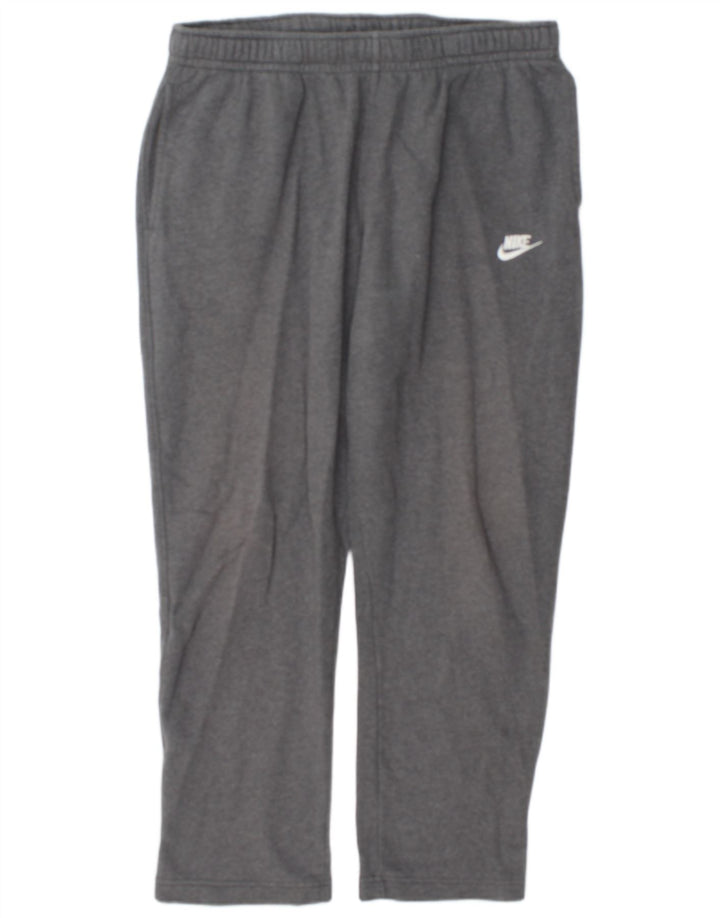 Nike Herren-Trainingshose XL, grau gefleckte Baumwolle